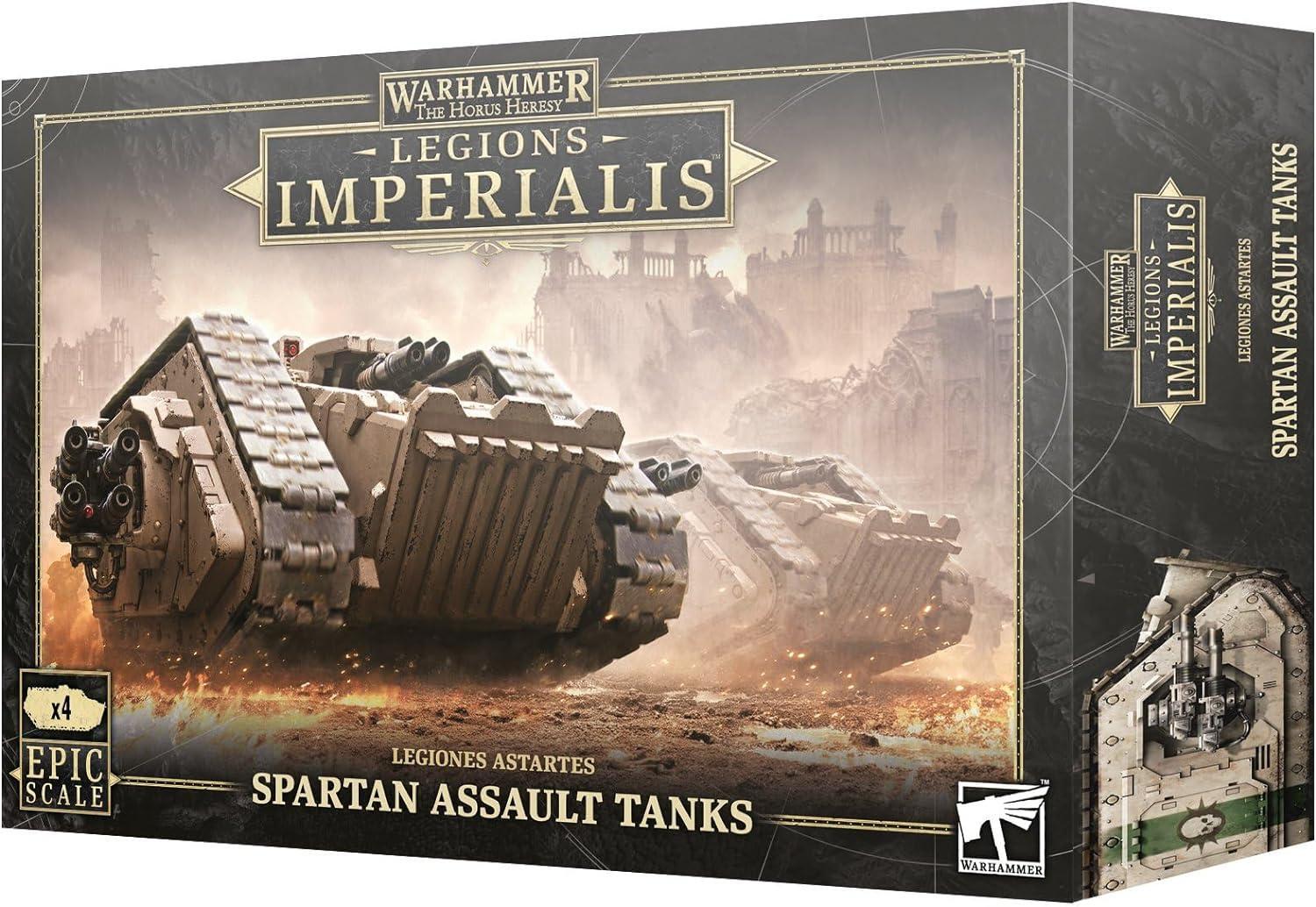 Warhammer - Legions Imperialis Spartan Assault Tanks | Elm City Games