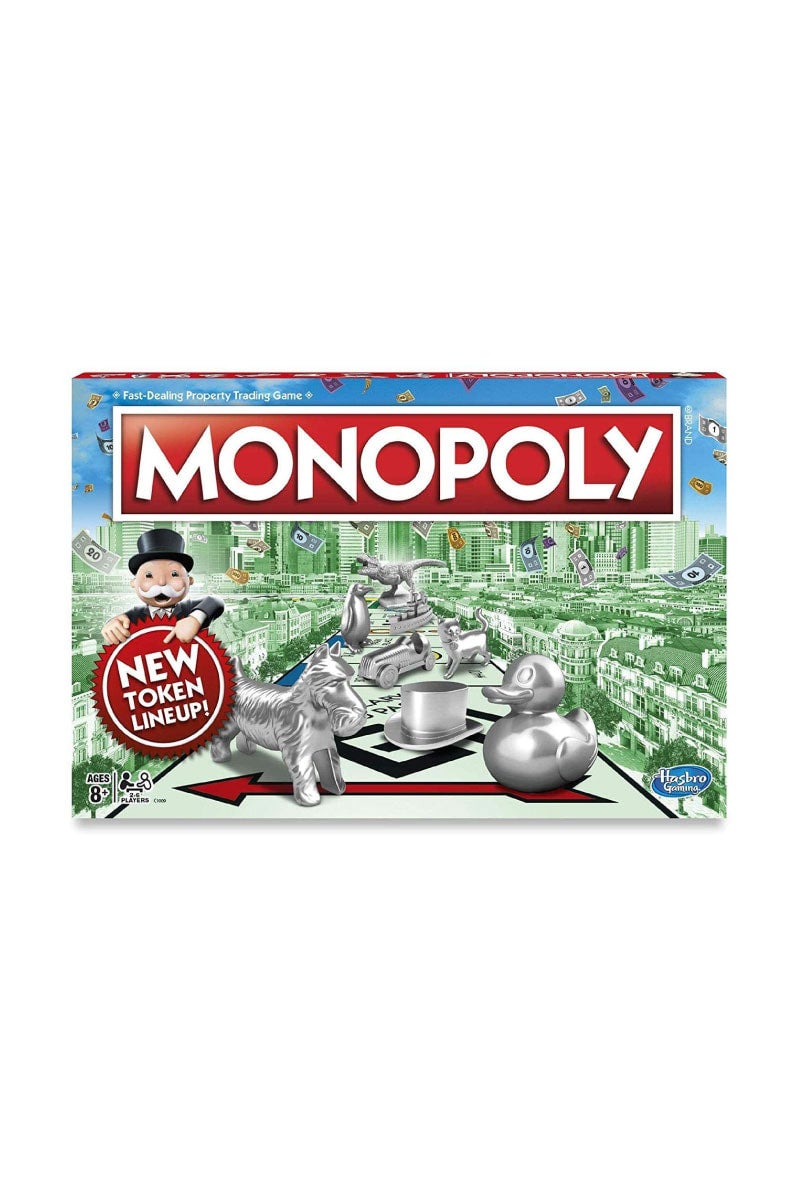 Monopoly Classic Game with New Token Line-Up